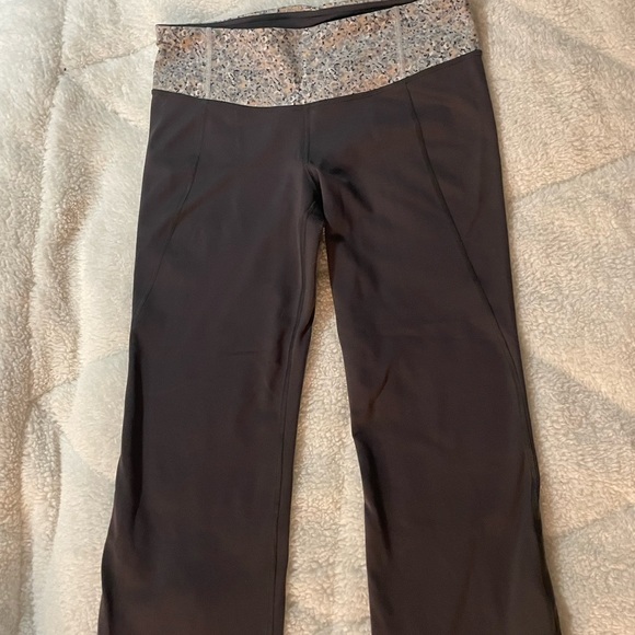 Gray Lululemon Capri Leggings - Picture 2 of 4
